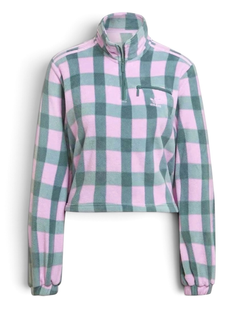 adidas Originals Quarter-Zip Polar Fleece